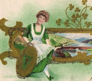 March St Pats postcard